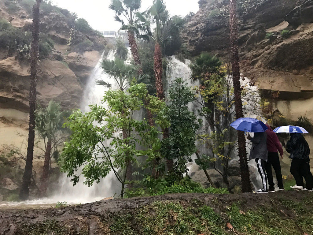 dana point harbor, dana point water fall, cool waterfall in orange county, beach waterfall, Dana Point Harbor Waterfall