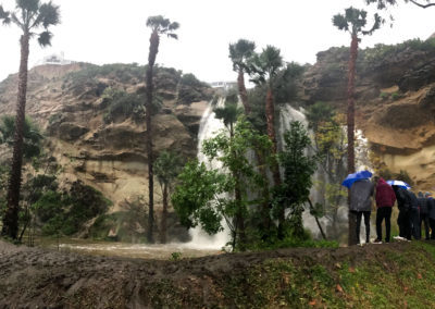 dana point harbor, dana point water fall, cool waterfall in orange county, beach waterfall, Dana Point Harbor Waterfall