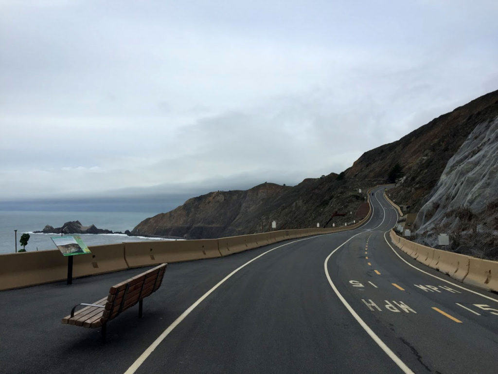 devil's slide trail, half moon bay hike