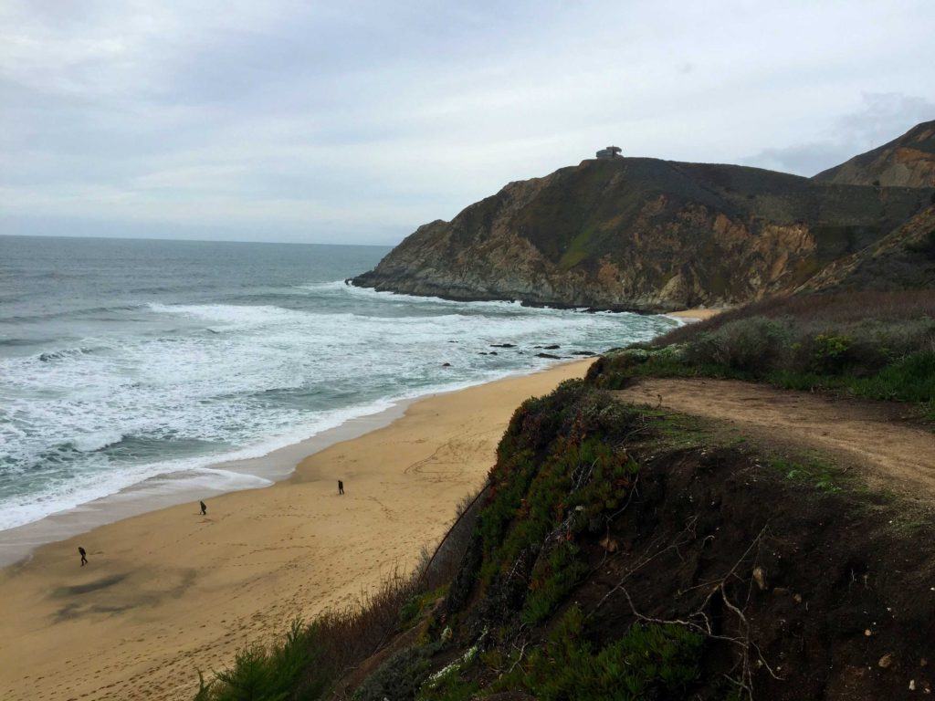gray whale cove state beach, half moon bay hike, san francisco, half moon bay, northern california beach hike, sean tiner, ashley tiner, go hike it, best beach hikes in california