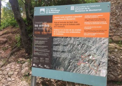 spain hiking trail, montserrat, montserrat map, best hiking trail in spain, where to hike near barcelona, montserrat trail maps